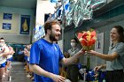 Swim Senior Day  Wheaton College Swimming & Diving Senior Day 2022. - Photo By: KEITH NORDSTROM : Wheaton, Diving, Swim, Swimming, Senior Day